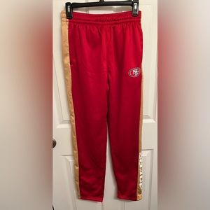 San Francisco 49ers Boys’ size XL NFL Sweatpants
